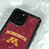 University of Minnesota Collegiate Text iPhone 14 Pro Max Waterproof Case