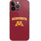 University of Minnesota Collegiate Text iPhone 14 Pro Skin