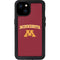 University of Minnesota Collegiate Text iPhone 15 Plus Waterproof Case