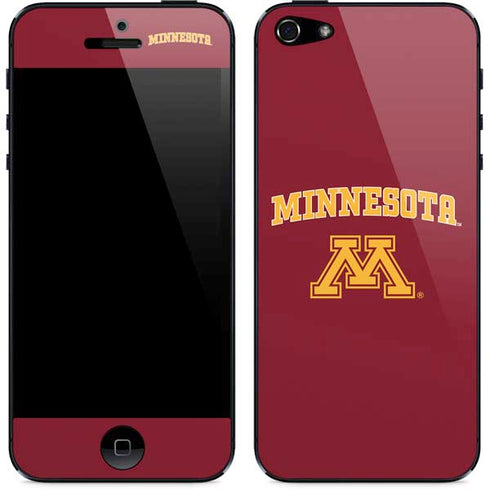 University of Minnesota Collegiate Text iPhone 5/5s/5SE Skin