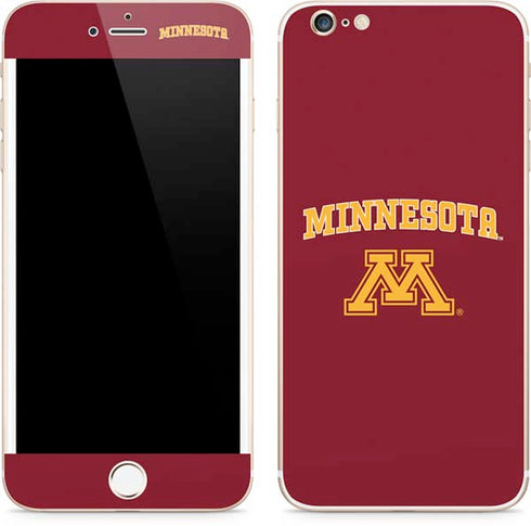 University of Minnesota Collegiate Text iPhone 6/6s Plus Skin