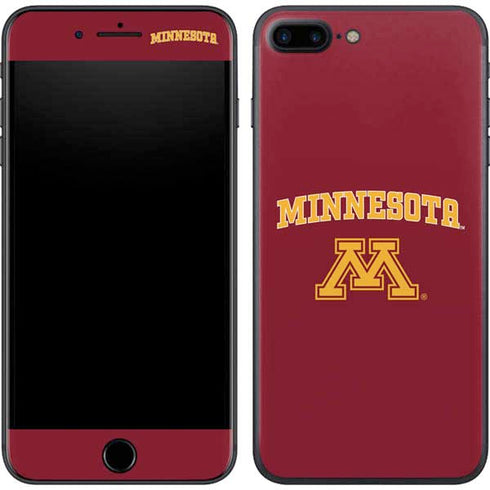 University of Minnesota Collegiate Text iPhone 8 Plus Skin