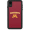 University of Minnesota Collegiate Text iPhone XR Waterproof Case