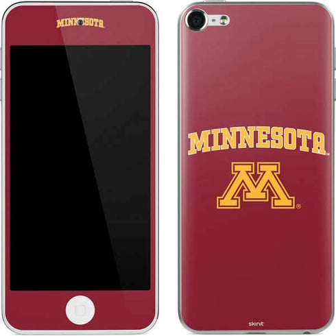 University of Minnesota Collegiate Text Apple iPod Skin