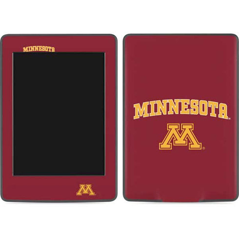 University of Minnesota Collegiate Text Amazon Kindle Skin