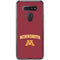 University of Minnesota Collegiate Text LG K51/Q51 Clear Case