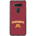 University of Minnesota Collegiate Text LG K51/Q51 Clear Case