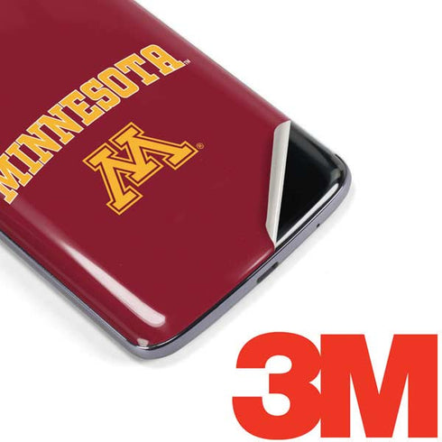 University of Minnesota Collegiate Text Moto E5 Plus Skin