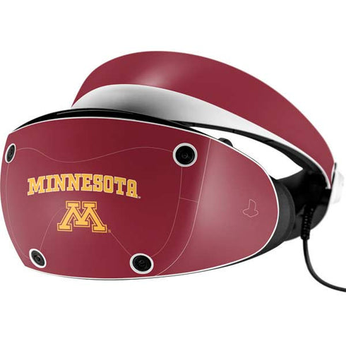 University of Minnesota Collegiate Text PlayStation VR2 Skin