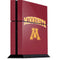 University of Minnesota Collegiate Text PS4 Console Skin