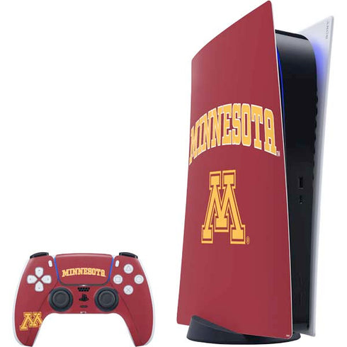 University of Minnesota Collegiate Text PS5 Digital Edition Bundle Skin