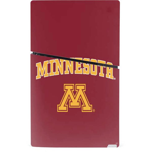 University of Minnesota Collegiate Text PS5 Slim Digital Edition Console Skin