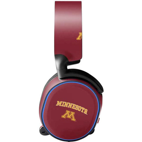 University of Minnesota Collegiate Text SteelSeries Arctis 5 Skin