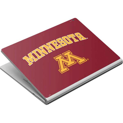 University of Minnesota Collegiate Text Surface Book Skin