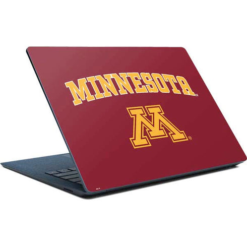 University of Minnesota Collegiate Text Surface Laptop Skin