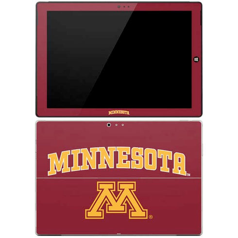 University of Minnesota Collegiate Text Surface Pro 3 Skin