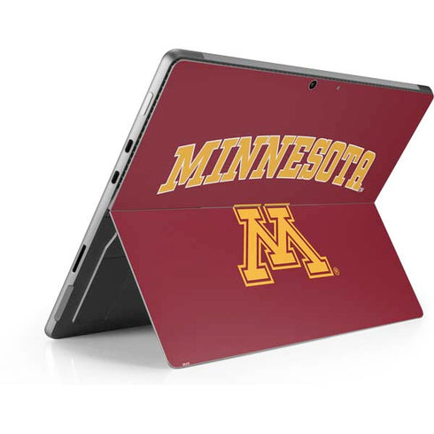 University of Minnesota Collegiate Text Surface Pro 8 Skin