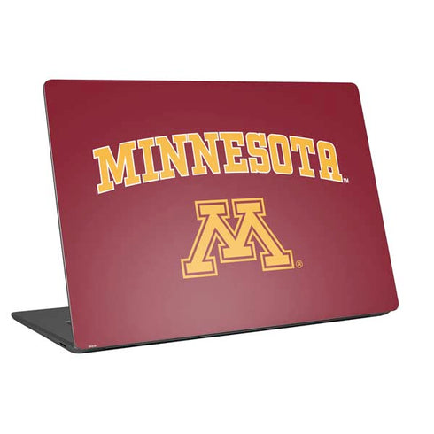 University of Minnesota Collegiate Text Universal Laptop 12in (9.8 x 6.8in) Skin