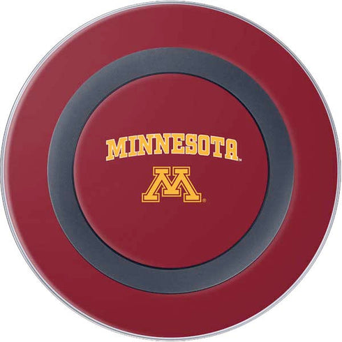 University of Minnesota Collegiate Text Wireless Charger Skin