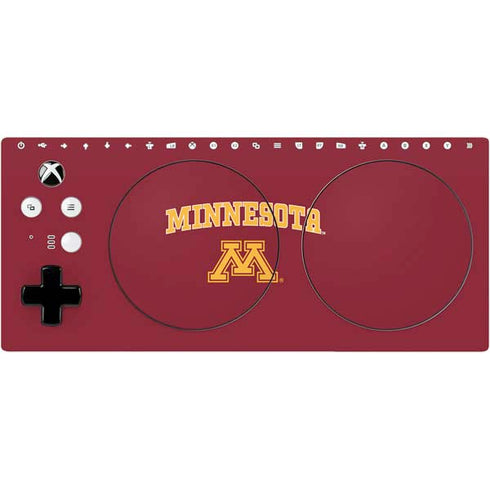 University of Minnesota Collegiate Text Xbox Adaptive Controller Skin