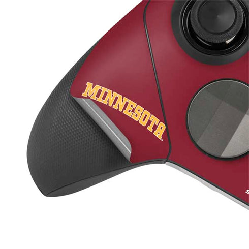 University of Minnesota Collegiate Text Xbox Elite Wireless Controller Series 2 Skin
