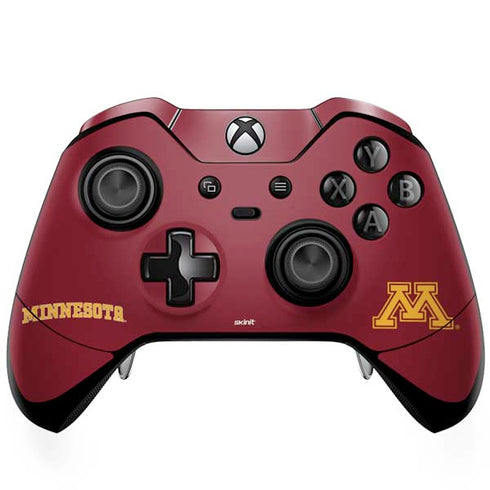 University of Minnesota Collegiate Text Xbox One Elite Controller Skin