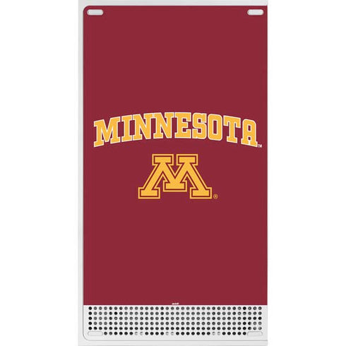 University of Minnesota Collegiate Text Xbox Series S Bundle Skin