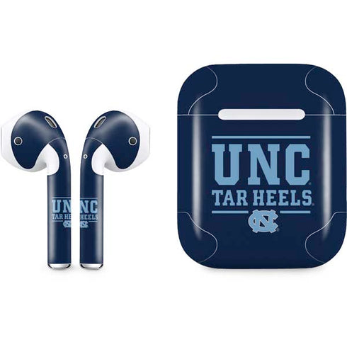 University of North Carolina Tar Heels Apple AirPods Skin