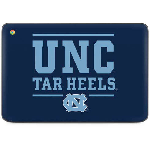 University of North Carolina University of Tar Heels HP Chromebook Skin