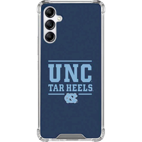 University of North Carolina University of Tar Heels Galaxy A15 5G Clear Case
