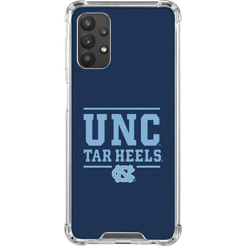 University of North Carolina Tar Heels Galaxy A32 5G Clear Case