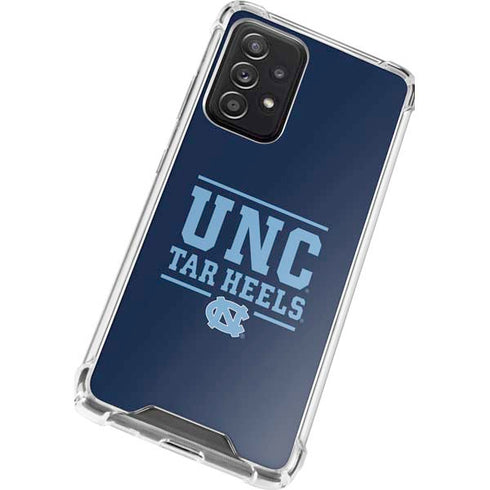 University of North Carolina Tar Heels Galaxy A52 5G Clear Case