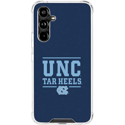 University of North Carolina University of Tar Heels Galaxy A54 5G Clear Case