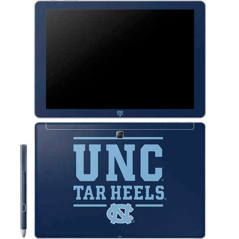 University of North Carolina Tar Heels Galaxy Book 12in Skin