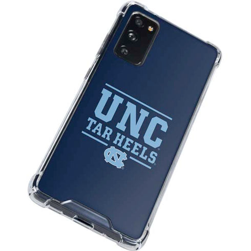 University of North Carolina Tar Heels Galaxy S20 FE Clear Case