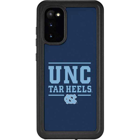 University of North Carolina Tar Heels Galaxy S20 Waterproof Case