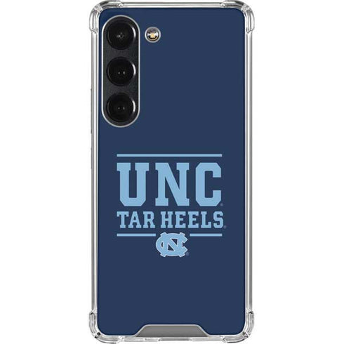 University of North Carolina Tar Heels Galaxy S23 Clear Case
