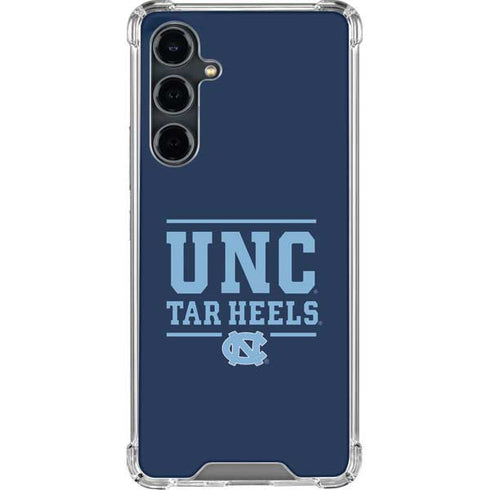 University of North Carolina University of Tar Heels Galaxy S23 FE Clear Case