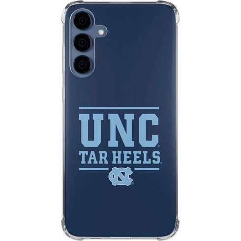 University of North Carolina University of Tar Heels Galaxy S24 Clear Case