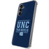 University of North Carolina University of Tar Heels Galaxy S24 Plus Clear Case