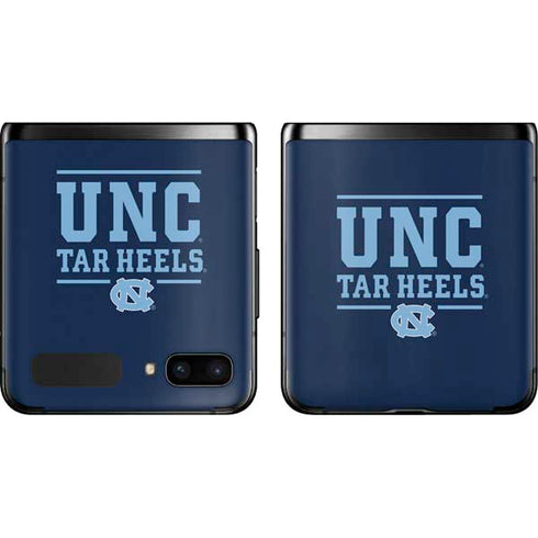 University of North Carolina Tar Heels Galaxy Z Flip Skin
