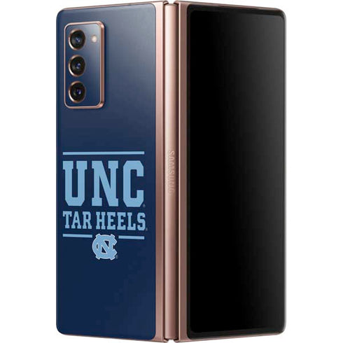 University of North Carolina Tar Heels Galaxy Z Fold2 5G Skin