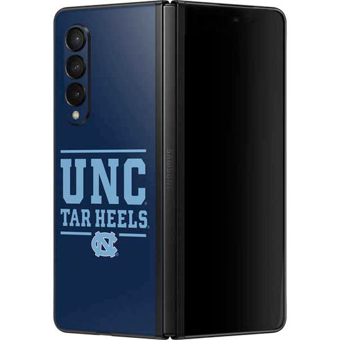 University of North Carolina Tar Heels Galaxy Z Fold3 5G Skin