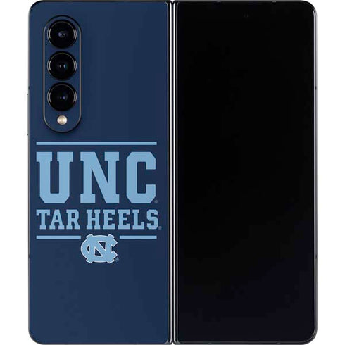 University of North Carolina Tar Heels Galaxy Z Fold4 5G Skin