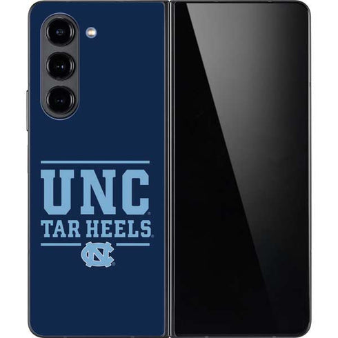 University of North Carolina University of Tar Heels Galaxy Z Fold5 5G Skin