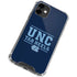 University of North Carolina Tar Heels iPhone 12 Clear Case