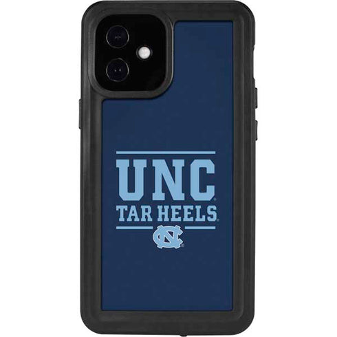 University of North Carolina Tar Heels iPhone 12 Mini Waterproof Case