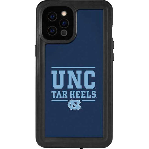 University of North Carolina Tar Heels iPhone 12 Pro Max Waterproof Case