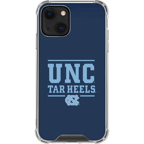 University of North Carolina Tar Heels iPhone 14 Plus Clear Case