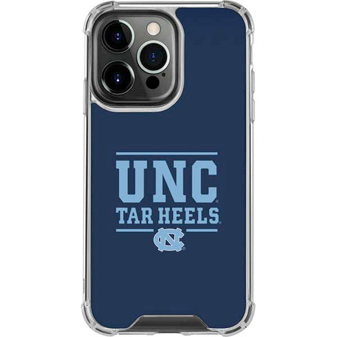 University of North Carolina Tar Heels iPhone 14 Pro Clear Case